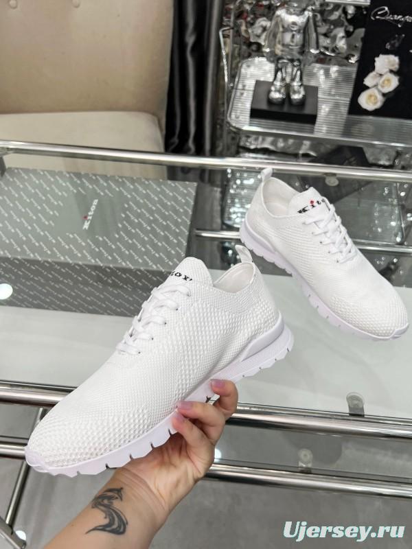 Kiton Four Seasons Classic Casual Knit Shoes - KFY00300