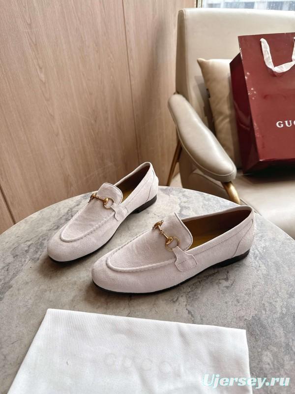 Gucci 1919-10 Leather Loafers with Horsebit Detail - LY00310