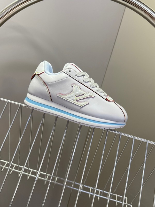 Louis Vuitton 2025 SS Pharrell Williams Collaboration Thick Sole Sneakers Retro Running Shoes - KFY00380