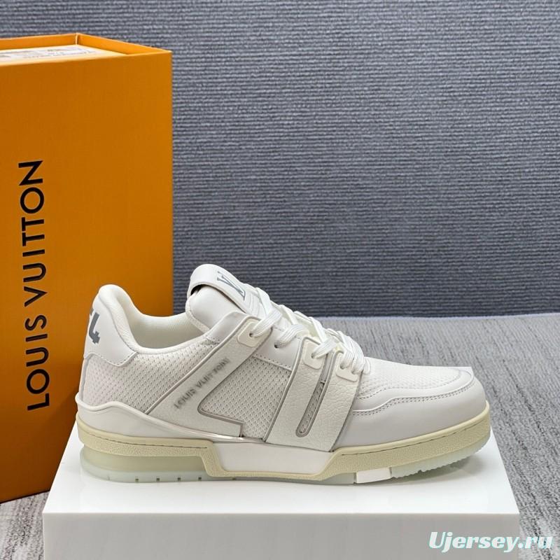 Louis Vuitton Trainer Sneaker Low Casual Sports Culture Versatile Basketball Shoes - LY00400