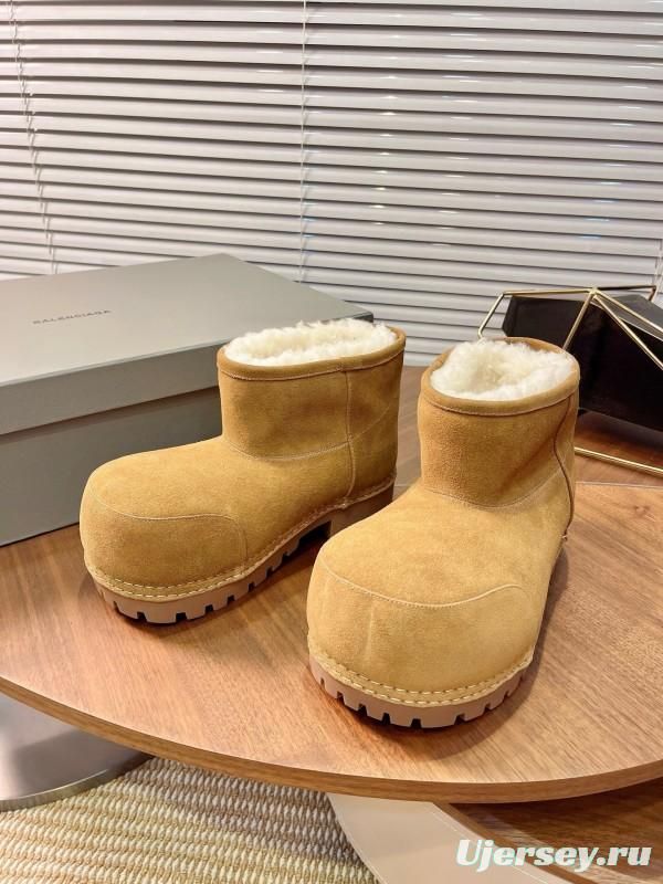 Balenciaga 2025 SS Oversized High-Heel Snow Boots - AS00500