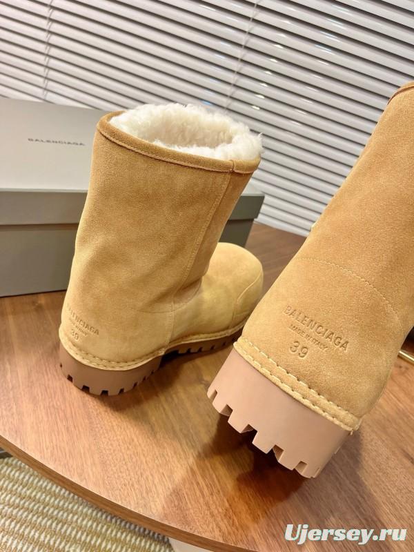 Balenciaga 2025 SS Oversized High Heel Snow Boots - AS00520