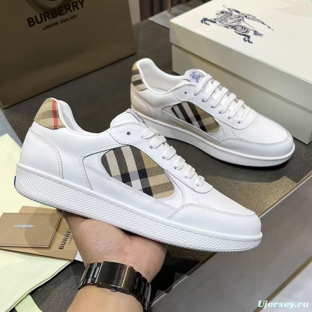 Burberry 2025/SS Italian-Made Sneakers with Equestrian Knight Label - KFY00300