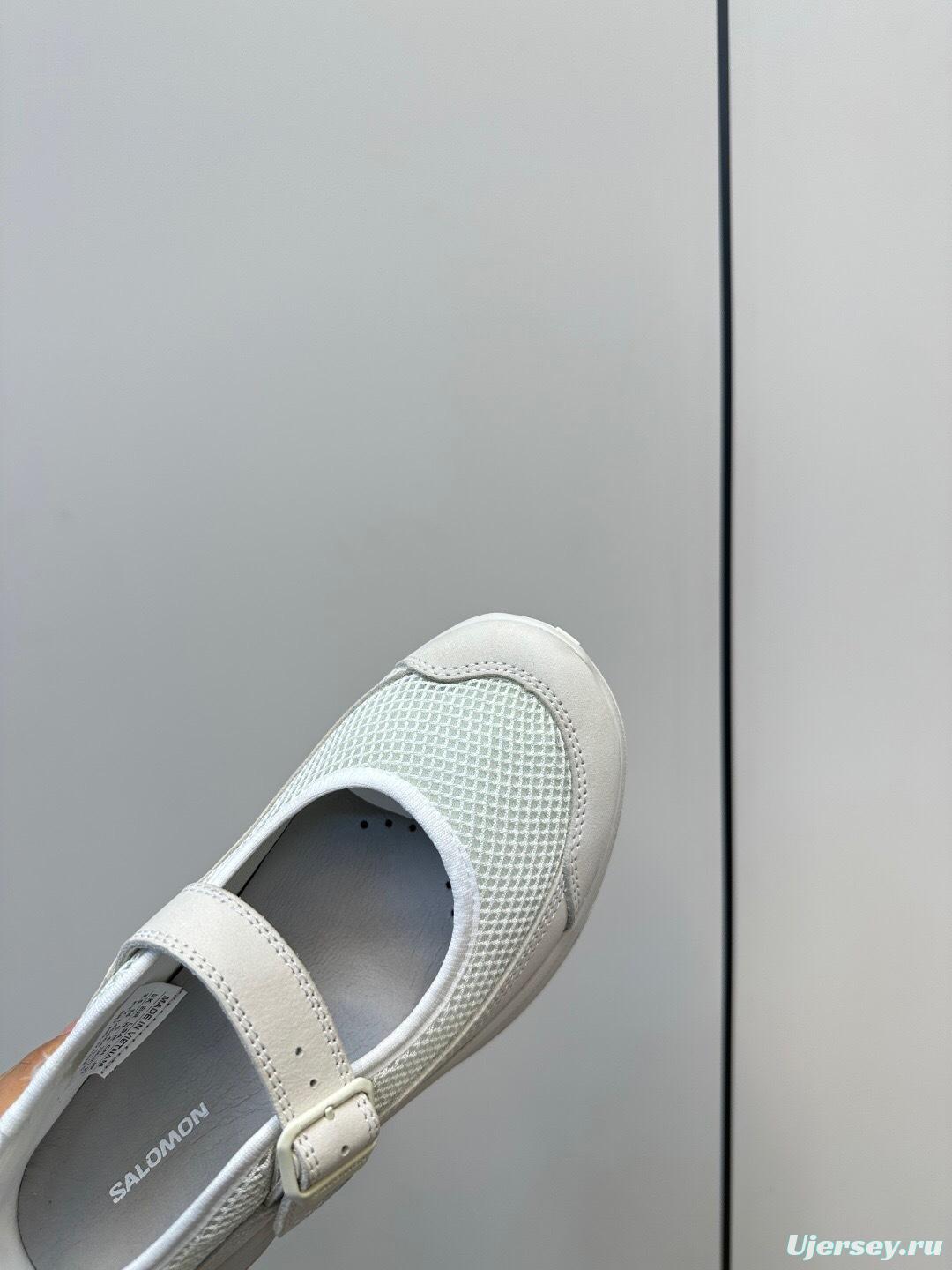 Salomon Mary Jane Platform Sneakers with Thick Sole - LY00280