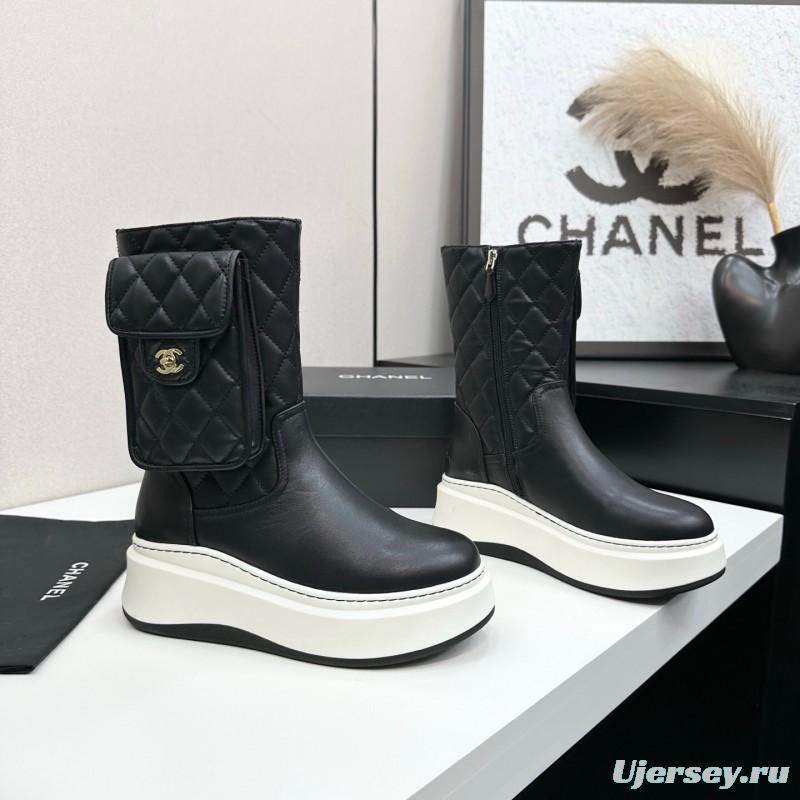 Chanel 2025/SS Short Boots Essential Fall/Winter Item - LY00390