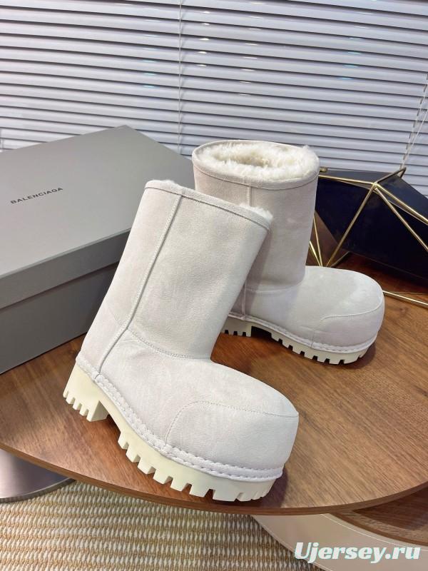 Balenciaga 2025 SS Oversized High Heel Snow Boots - AS00520