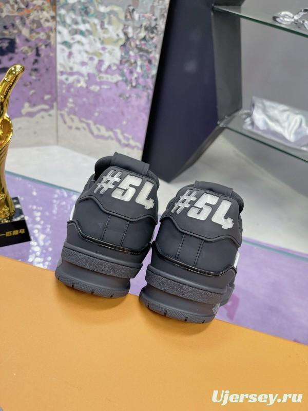 Louis Vuitton LV Trainer Maxi Sneakers with Multi-Color LED Charging Cable - AS00660