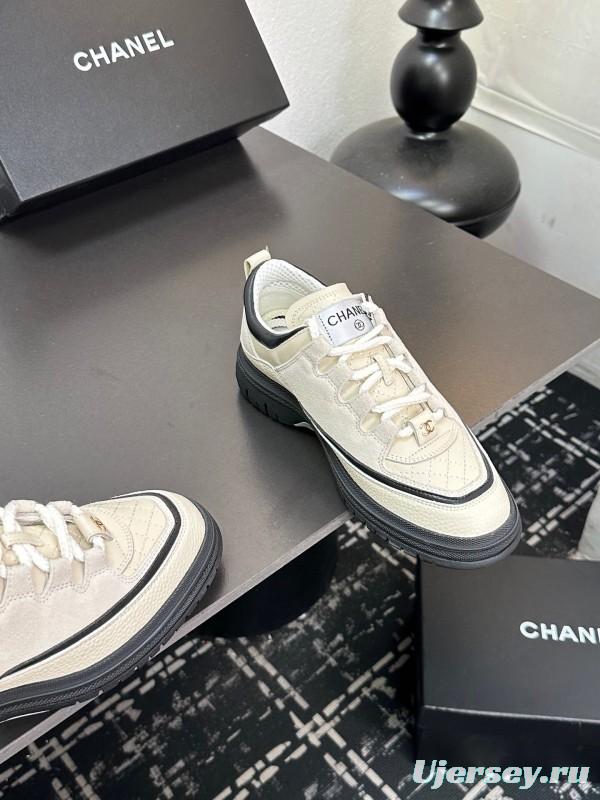 Chanel 2025 SS Milan Runway Chunky Sole Sneakers - LY00320
