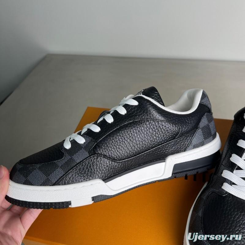 Louis Vuitton 2025 Spring Summer Collection Luxury Replica Sneakers with Italian Calfskin and Signature Logo - YC