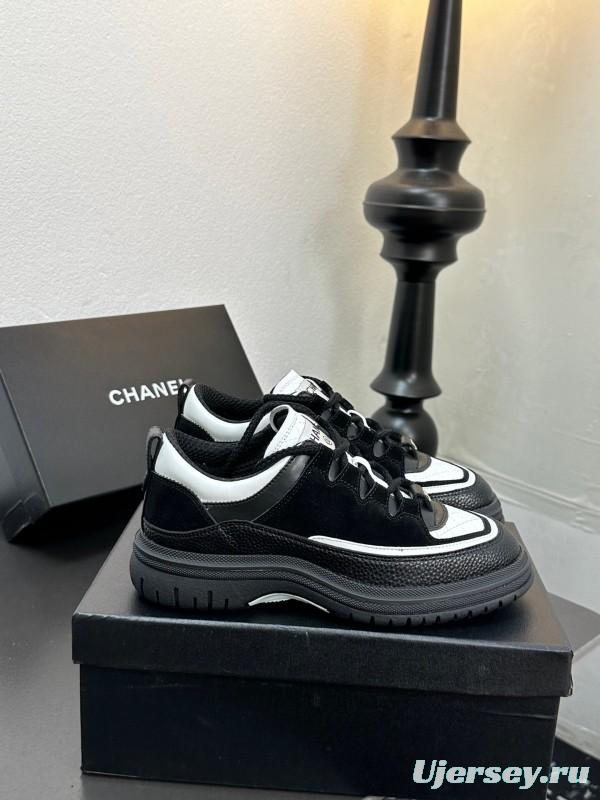 Chanel Spring/Summer 2025 Runway Thick Sole Sneakers - LY00320