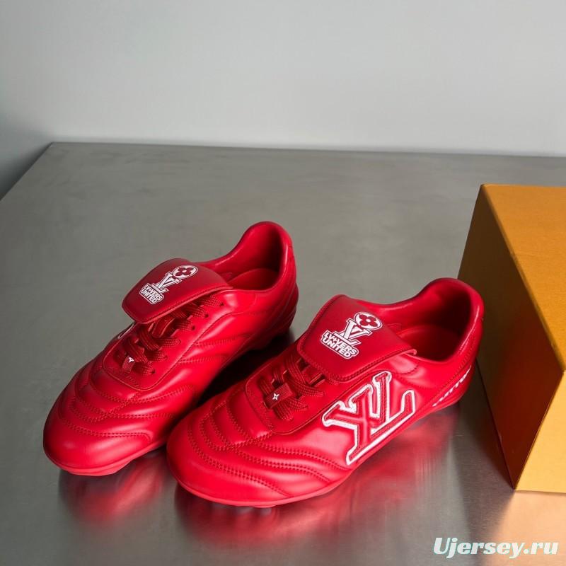 Louis Vuitton Footprint Soccer Sneakers - YC