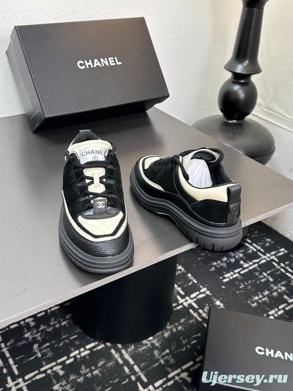 Chanel Spring-Summer 2025 Runway Thick Sole Sneakers - LY00320
