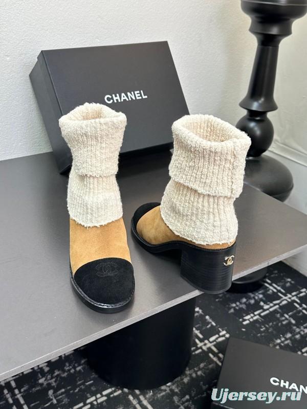 Chanel 2025 SS Short Boots Essential Fall Winter Item - LY00260