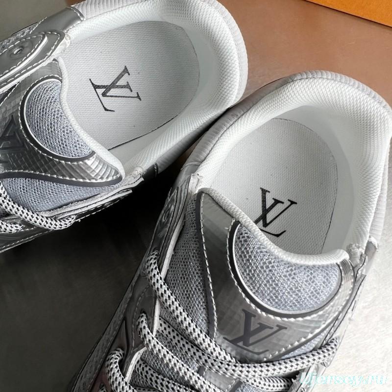 Adidas L v Olympia Round Toe Lace-Up Low Top Casual Lifestyle Shoes - YC