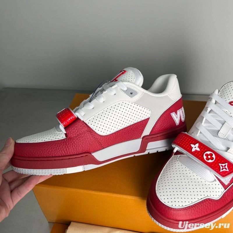 Lv 2025 Spring Summer Collection Premium Replica Signature Logo Sneakers - YC