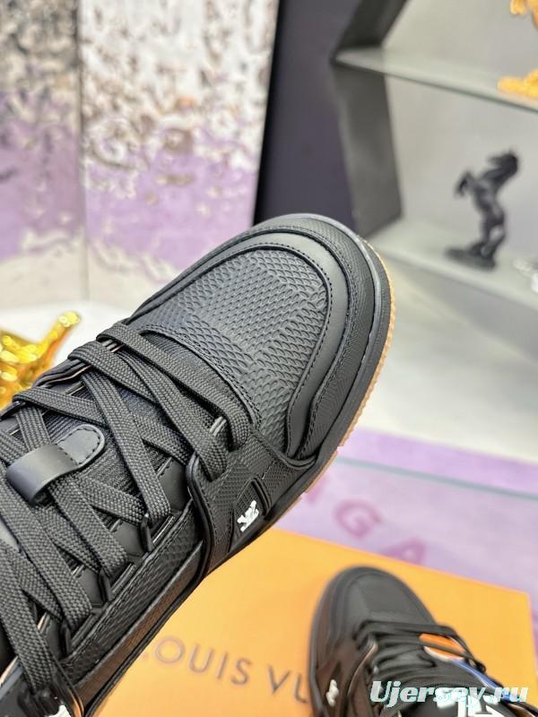 Louis Vuitton LV Trainer Maxi Sneakers with Monogram Details - AS00360