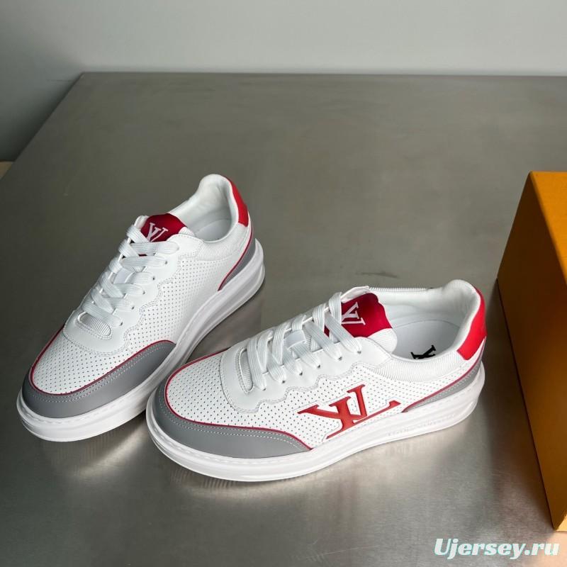 Lv Beverly Hills Low-Top Fashion Sneakers Men's Shoes - YC