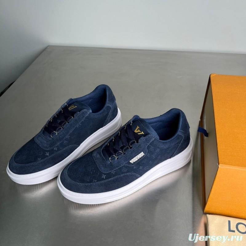 Louis Vuitton Beverly Hills Low-Top Fashion Sneakers - YC
