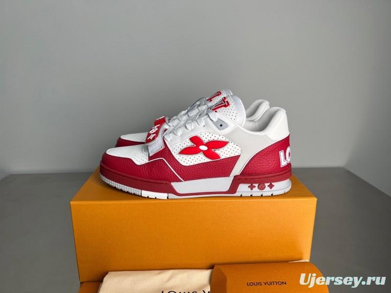 Lv 2025 Spring Summer Collection Premium Replica Signature Logo Sneakers - YC