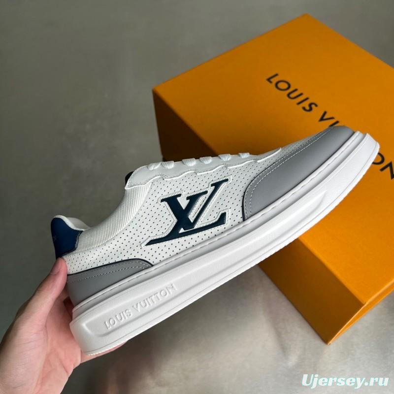 Lv Beverly Hills Low-Top Fashion Sneakers Men's Shoes - YC