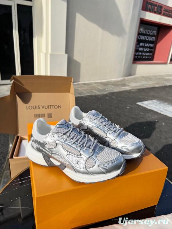 Louis Vuitton Olympia Series Casual Running Shoes with Monogram Embossing - AS00320