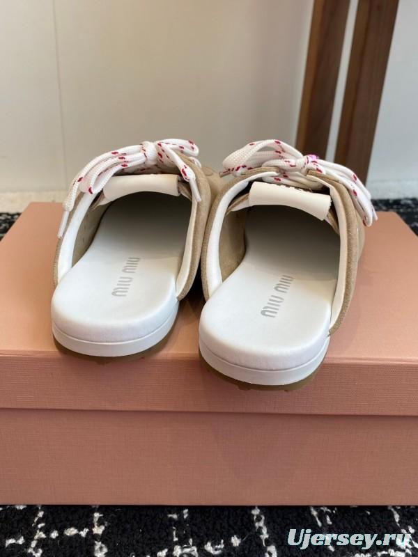 MiuMiu 2025 SS Slip-On Trainer Casual Shoe - KFY00295