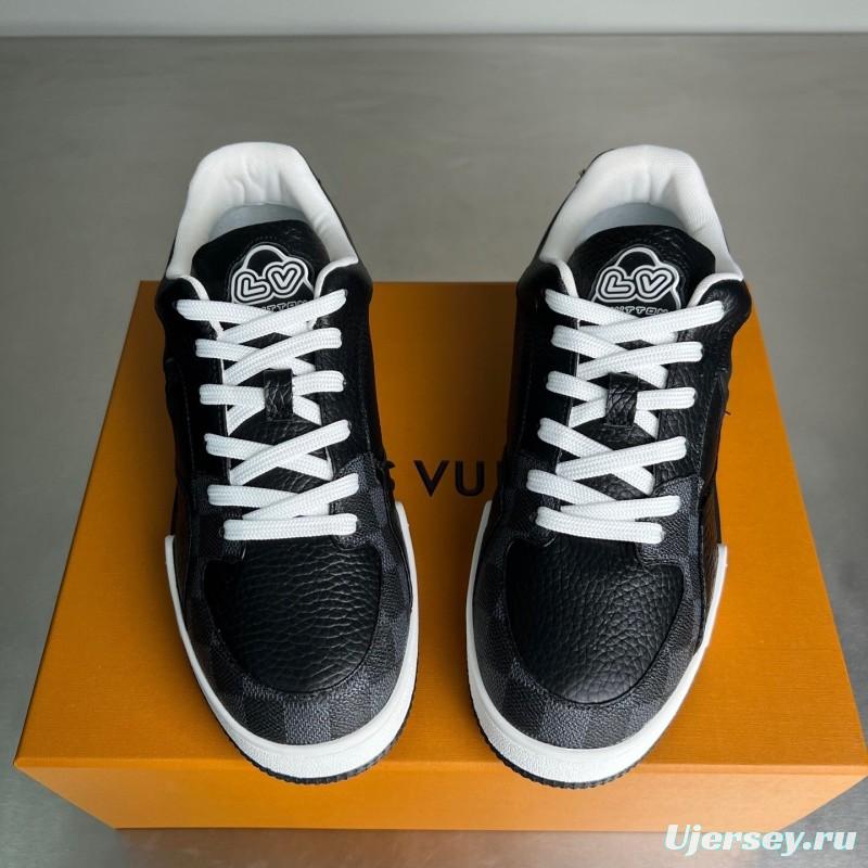 Louis Vuitton 2025 Spring Summer Collection Luxury Replica Sneakers with Italian Calfskin and Signature Logo - YC