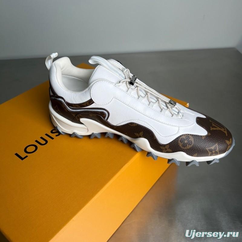 Louis Vuitton LV Circle Low-Top Casual Shoes with Anti-Slip Metal Accessories - YC