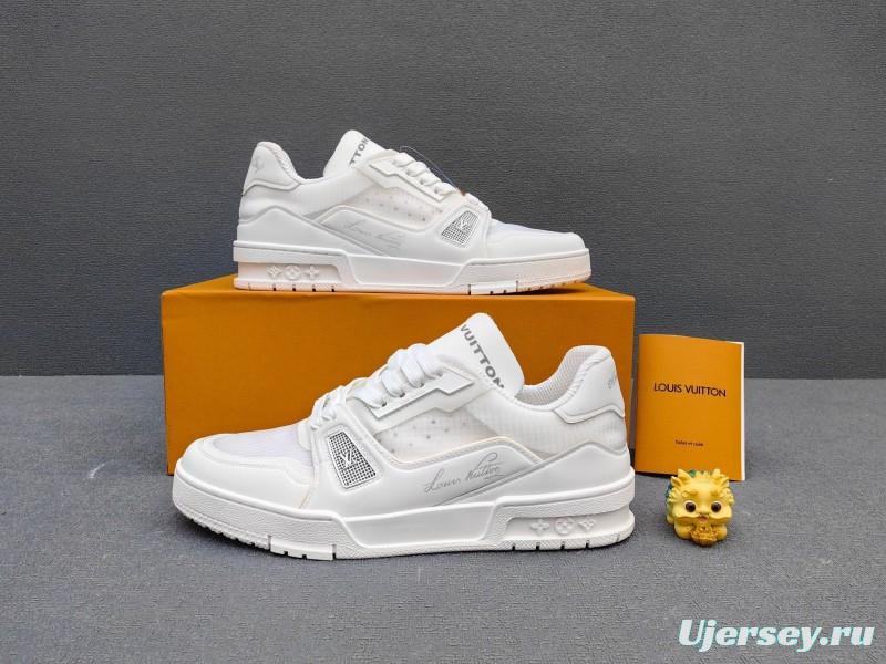 Lv Tarine Retro Basketball-Inspired Trainers - AS00400