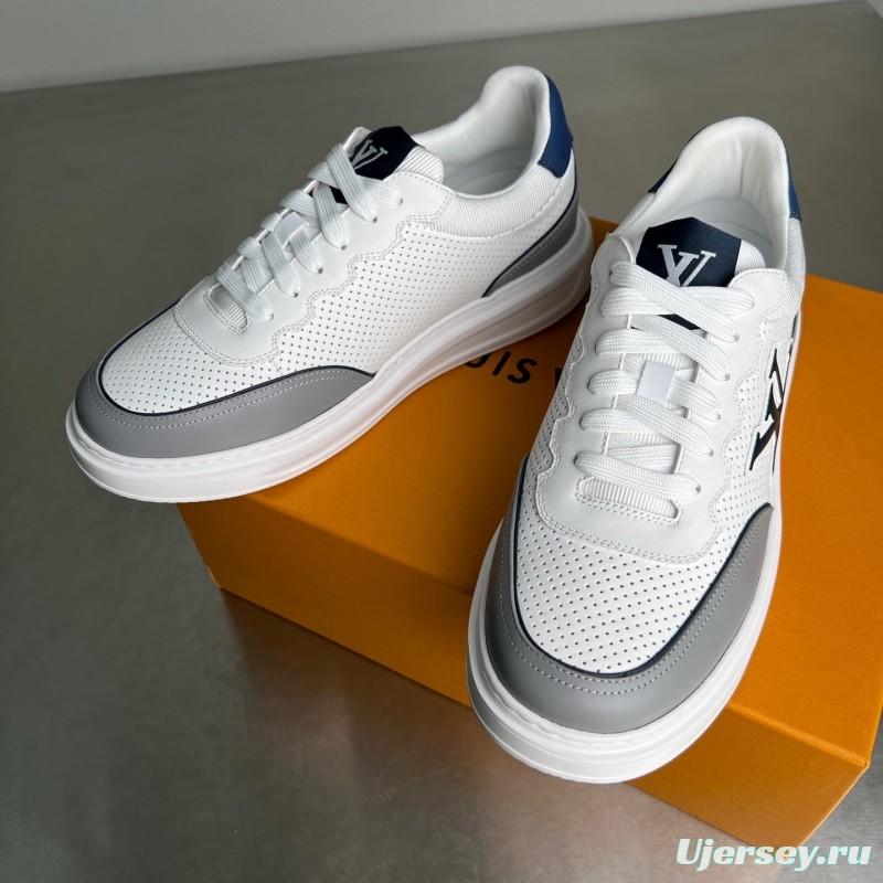 Lv Beverly Hills Low-Top Fashion Sneakers Men's Shoes - YC