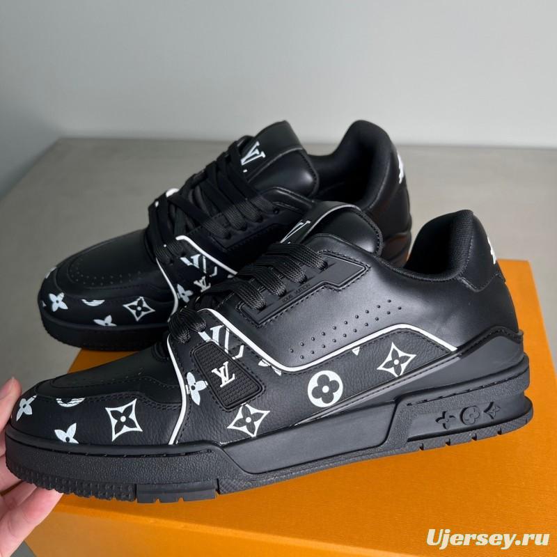 Louis Vuitton 2025 Spring Summer Replica Sneakers with Imported Calfskin and Signature Logo - YC