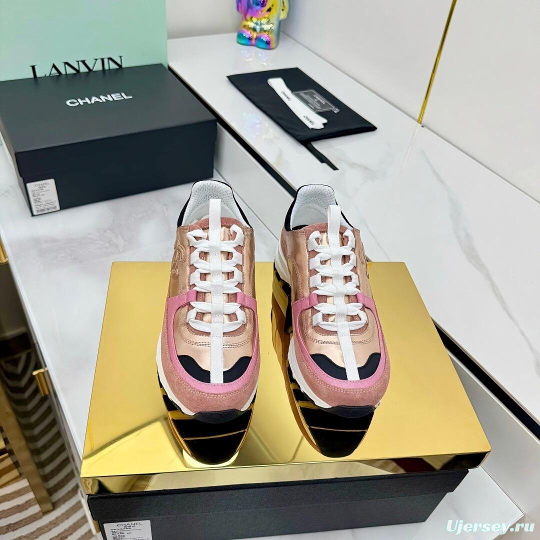 Chanel 2025 SS Chunky Sole Casual Sneakers - LY00310