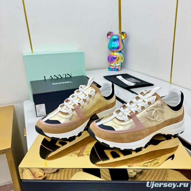 Chanel Spring/Summer 2025 Thick Sole Casual Sneakers - AS00310