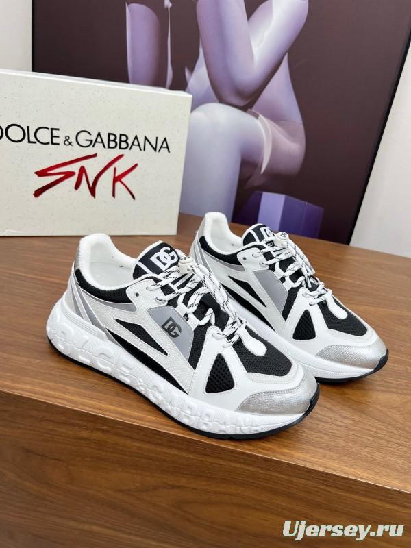 Dolce & Gabbana 2025 SS Casual Shoes with Exaggerated Fashion Style - AS00320