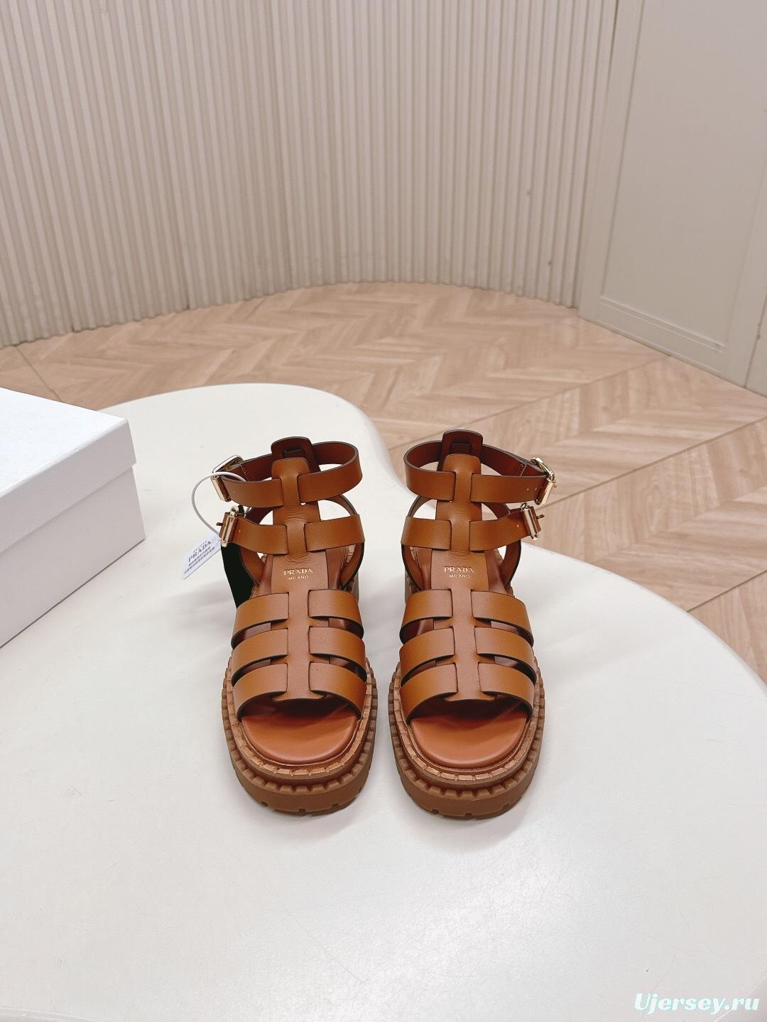 Prada Spring/Summer 2025 High-Top Sandals - LY00300