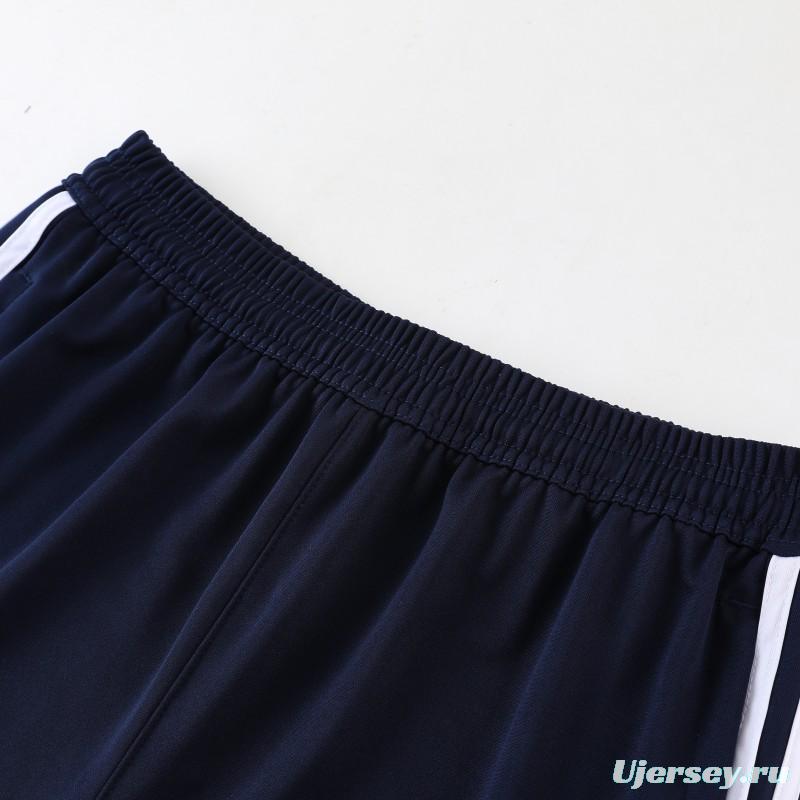 2025 Adidas Royal Blue Full Zipper Jacket+Long Pants