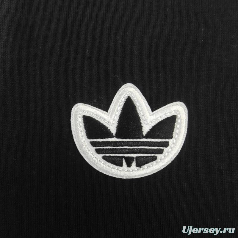 25/26 Adidas x Newcastle United Retro Embroidered Logo Hoodie 9 Colors