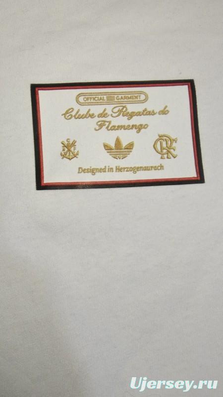 25/26 Flamengo Retro Embroidered Logo Hoodie 9 Colors