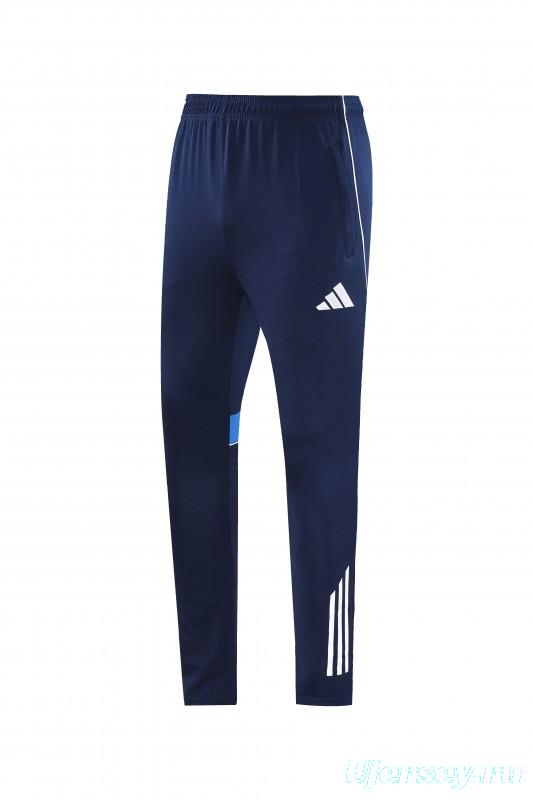 25/26  Adidas Royal Blue/Sky Blue Full zipper Jacket Tracksuit+ long pants