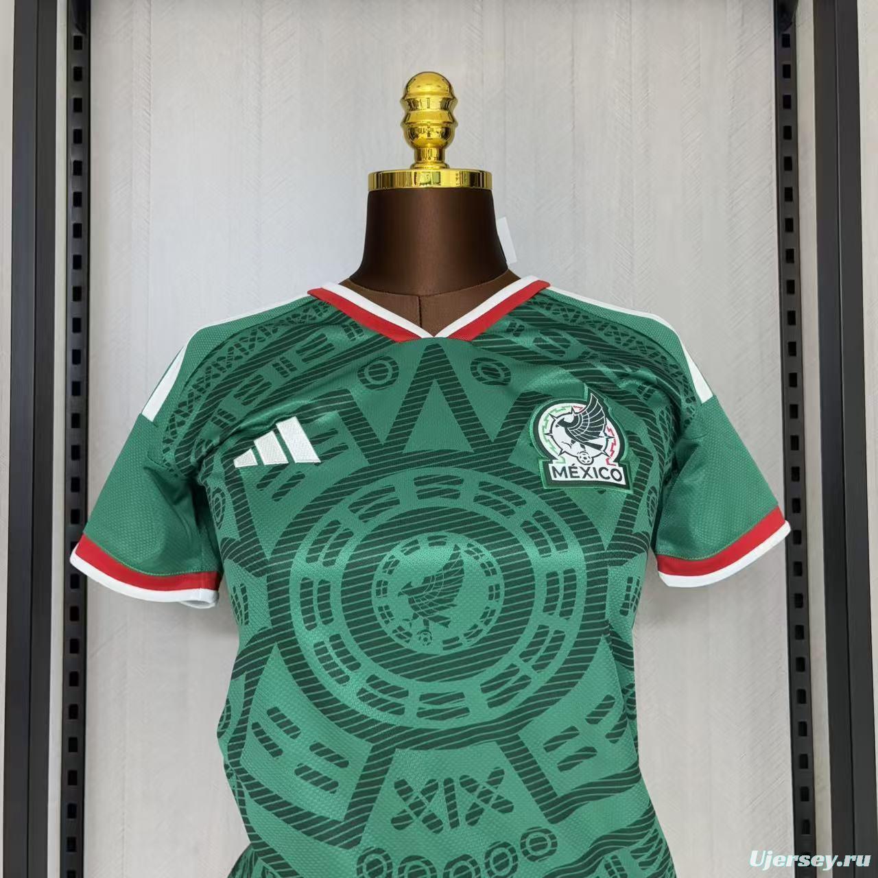 2026 Women Mexico Home Jersey