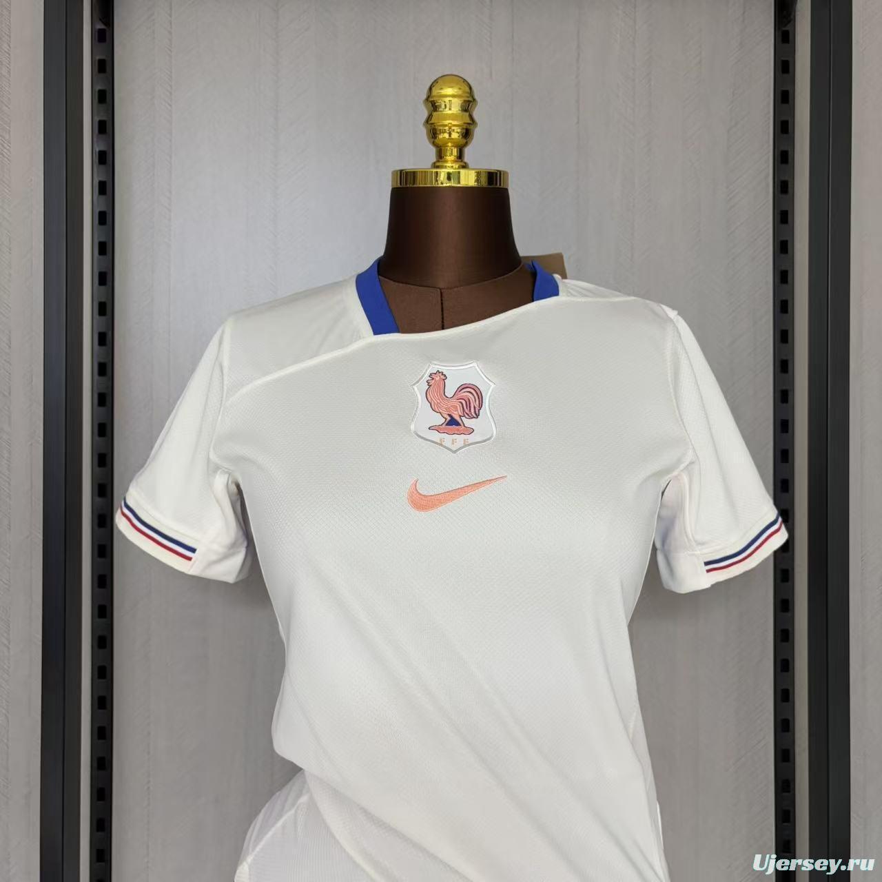 2026 Women France Beige Jersey