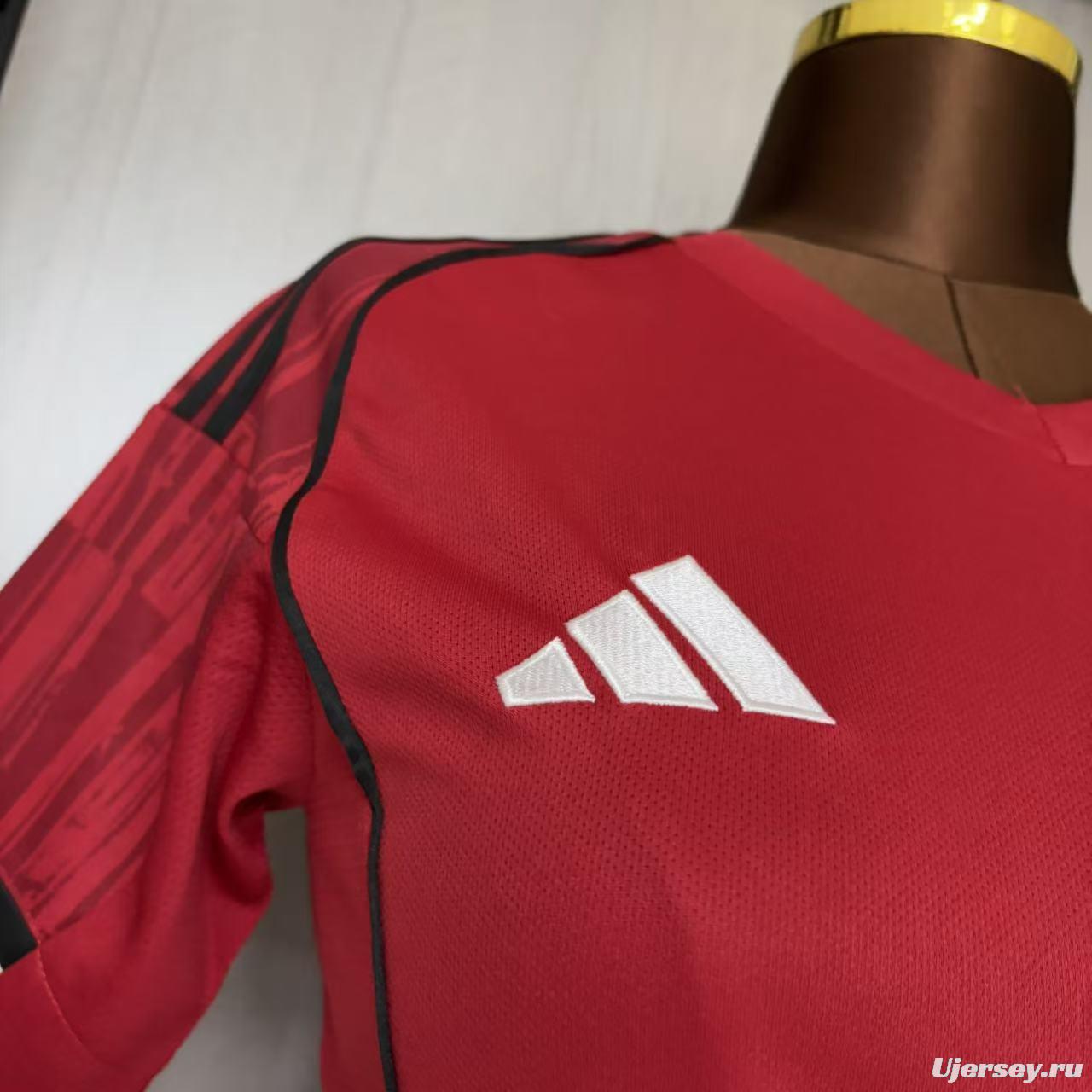 25/26 Women Manchester United Home Jersey