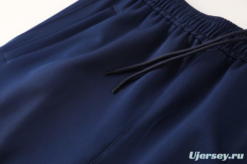 25/26 Arsenal  Navy Blue  Full zipper Jacket Tracksuit+ long pants