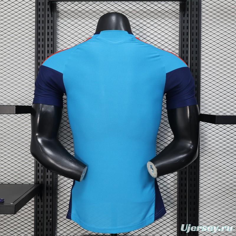 2026 Player Version  Spain  Sky Blue Training Jersey