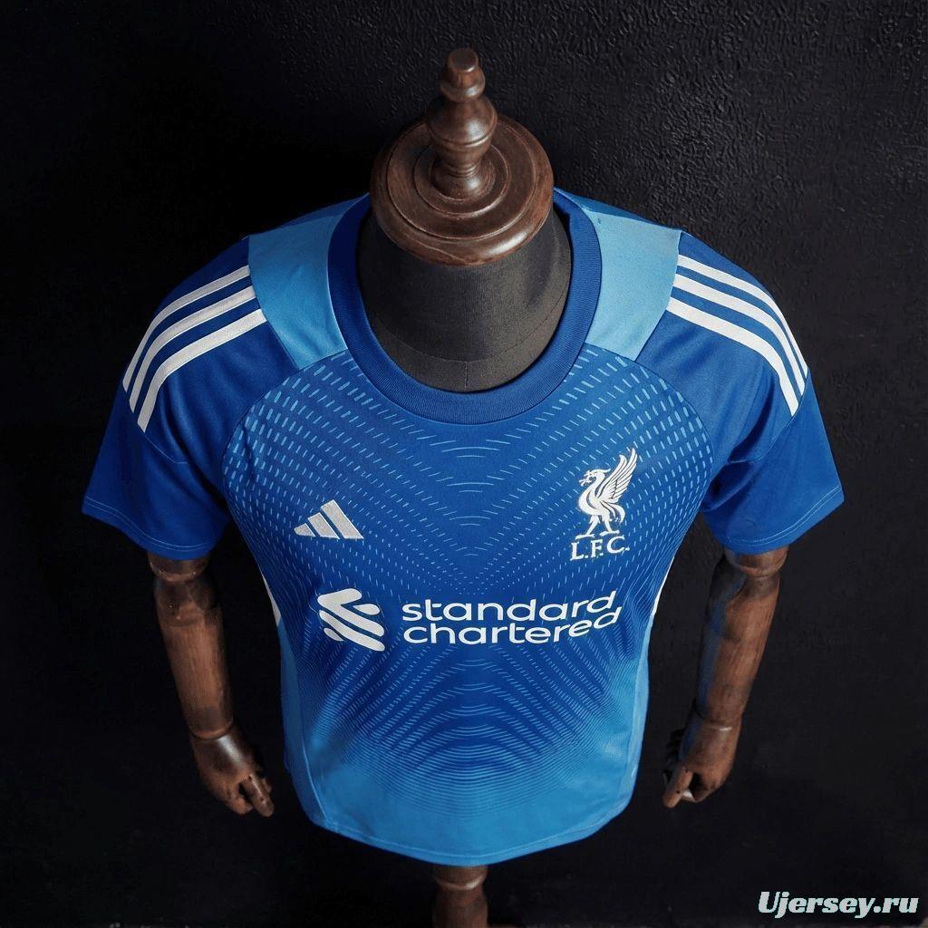 25/26 Liverpool Goalkeeper Blue Jersey