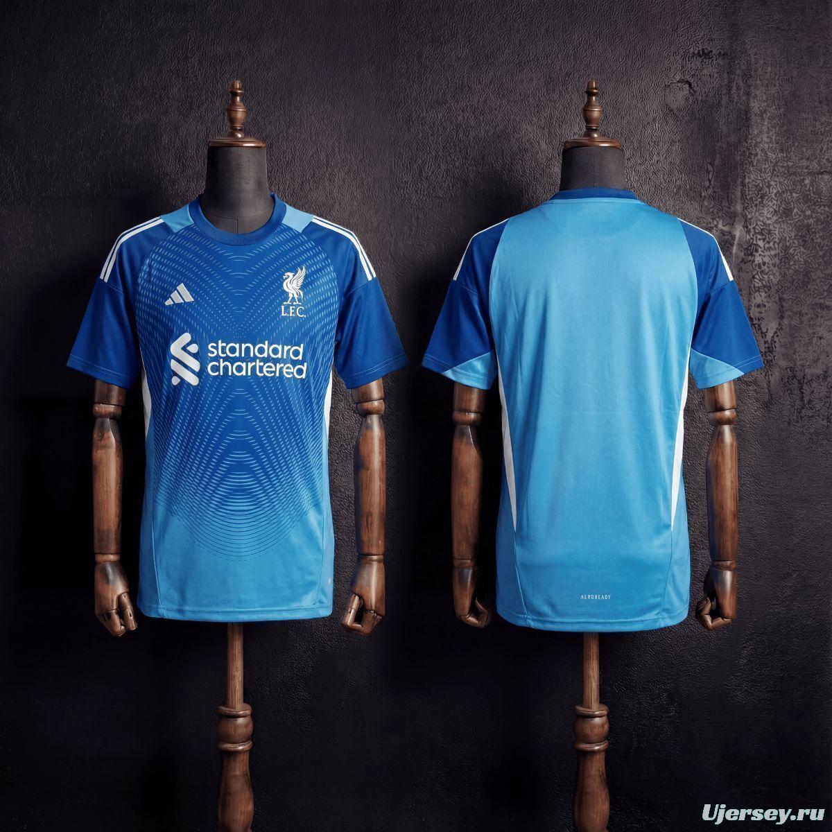 25/26 Liverpool Goalkeeper Blue Jersey