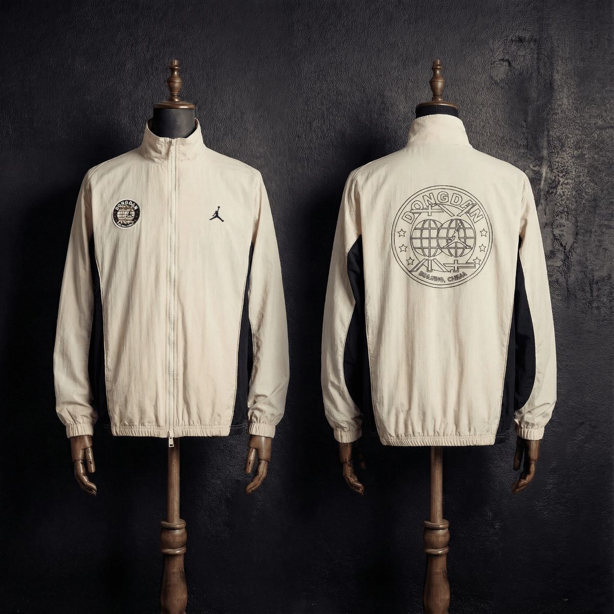 2026 Jordan Beige Jacket Windbreaker