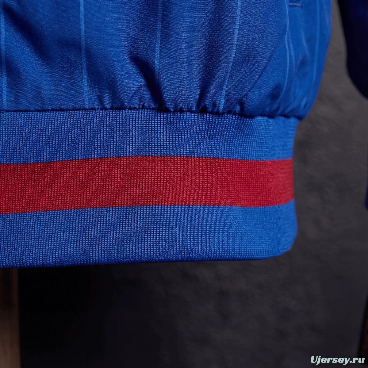 2026 Barcelona Blue Jacket Windbreaker