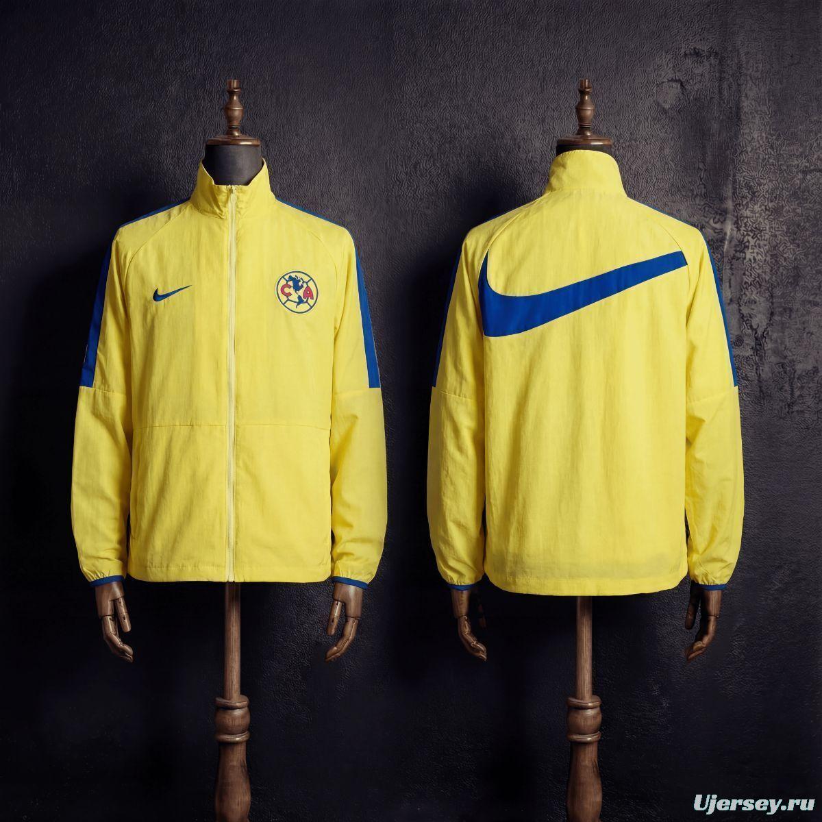2026 Club America Yellow Jacket Windbreaker