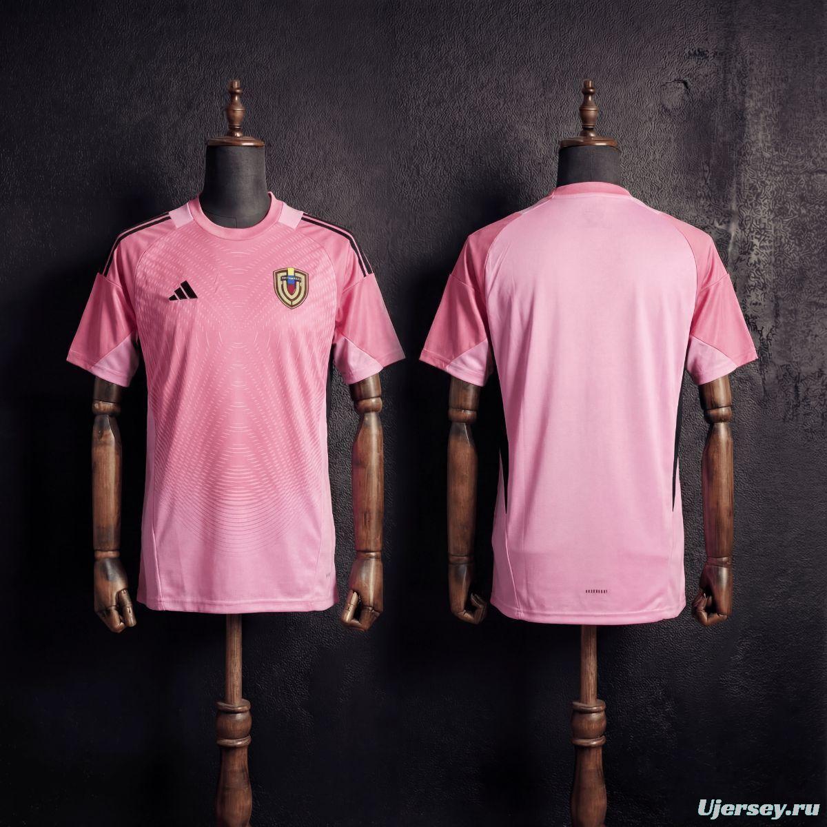 25/26 Venezuela Goalkeeper Pink Jersey